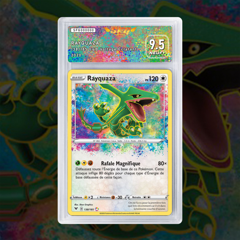 Gradation Rayquaza 138/185 Full Art | SFG Grading