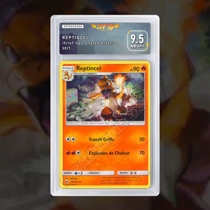 Gradation Reptincel 019/147 Full Art | SFG Grading
