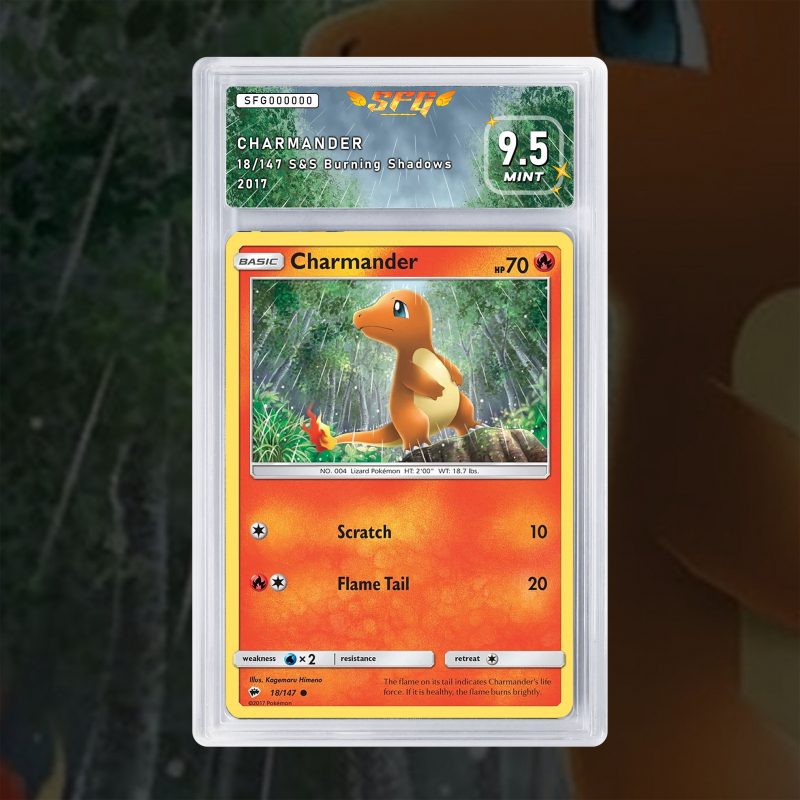 Gradation Salameche 018/147 Full Art | SFG Grading