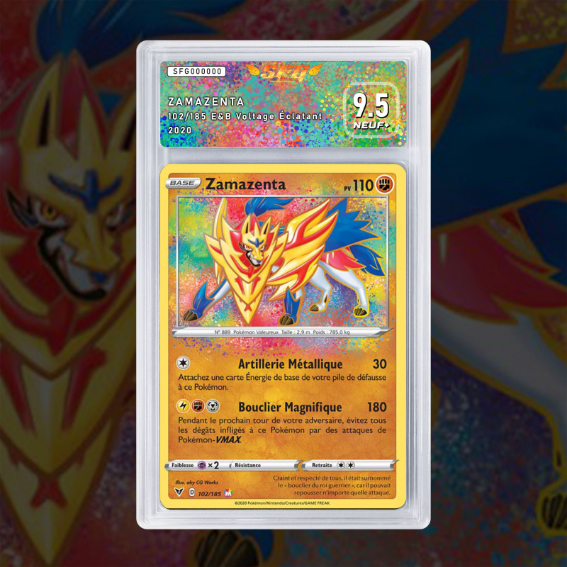 [FULL ART] ZAMAZENTA 102/185