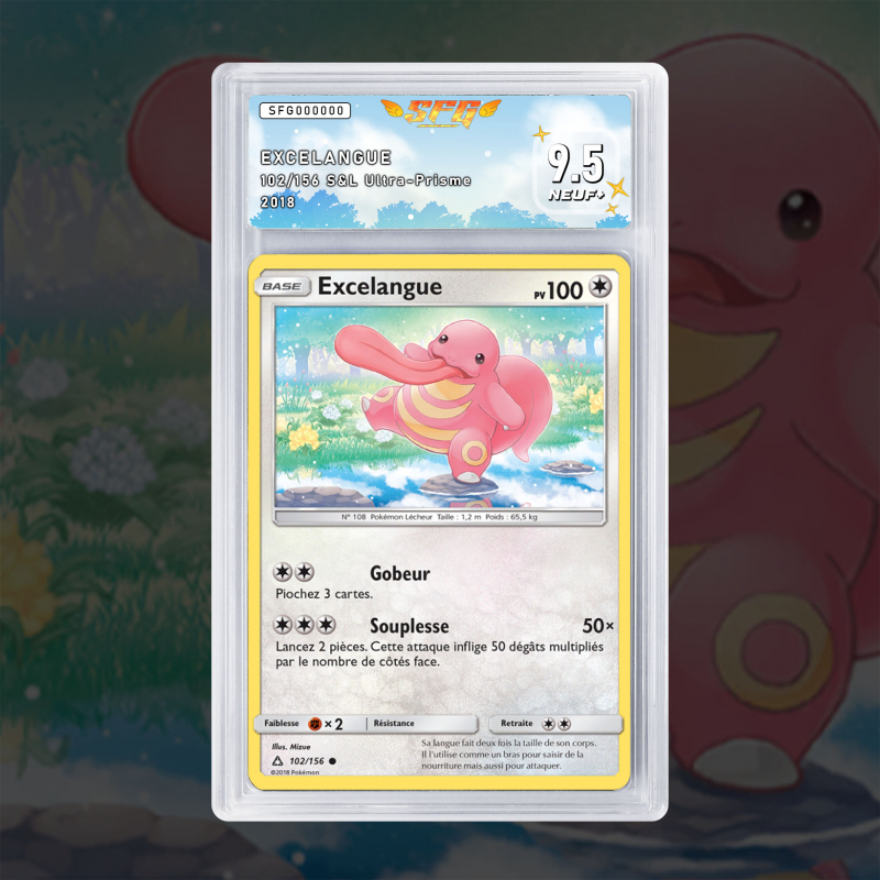 Gradation Excelangue 102/156 Full Art | SFG Grading