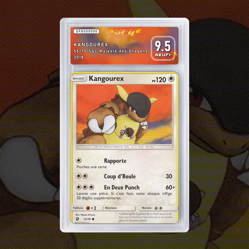 Gradation Kangourex 055/070 Full Art | SFG Grading