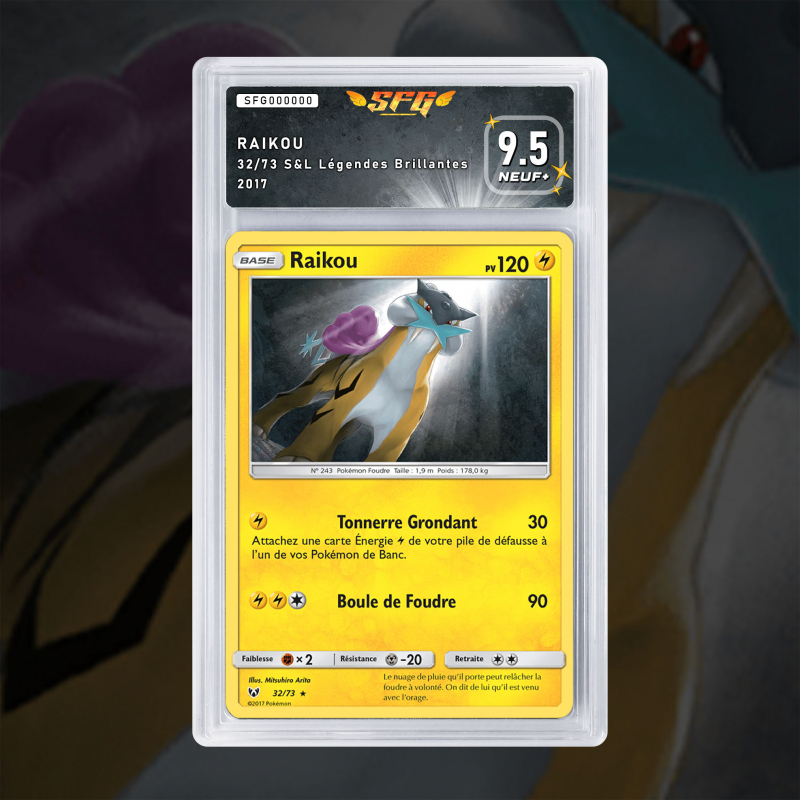 Gradation Raikou 032/073 Full Art | SFG Grading