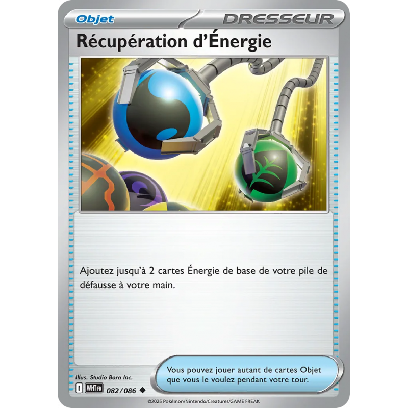 Récupération d'Énergie 082/86
