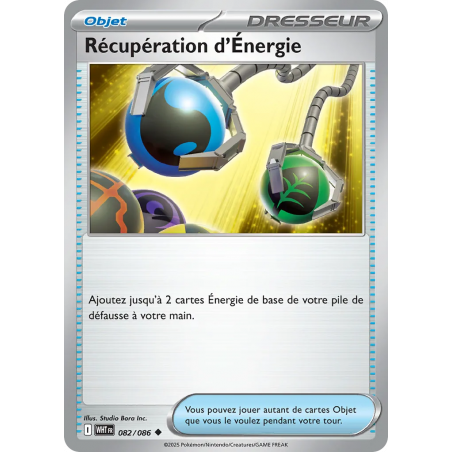 Récupération d'Énergie 082/86