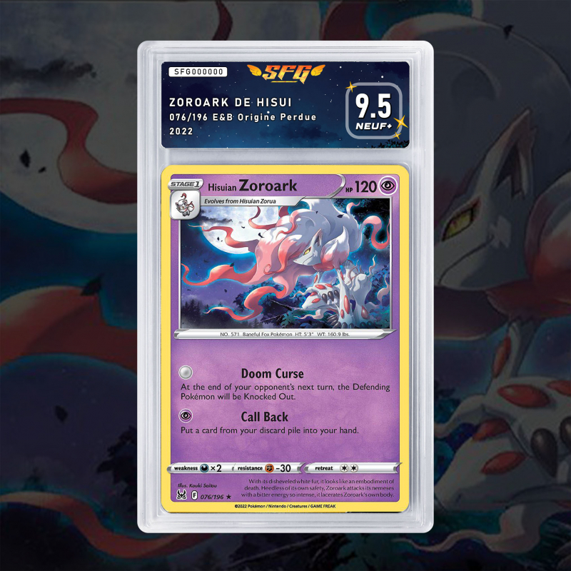 [FULL ART] ZOROARK DE HISUI 076/196