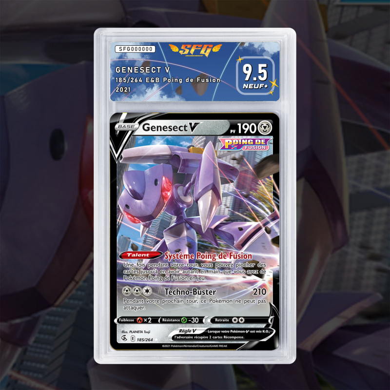 Gradation Genesect-V 185/264 Full Art | SFG Grading