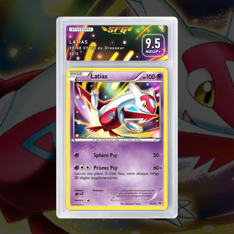 Gradation Latias 30/30 Full Art | SFG Grading
