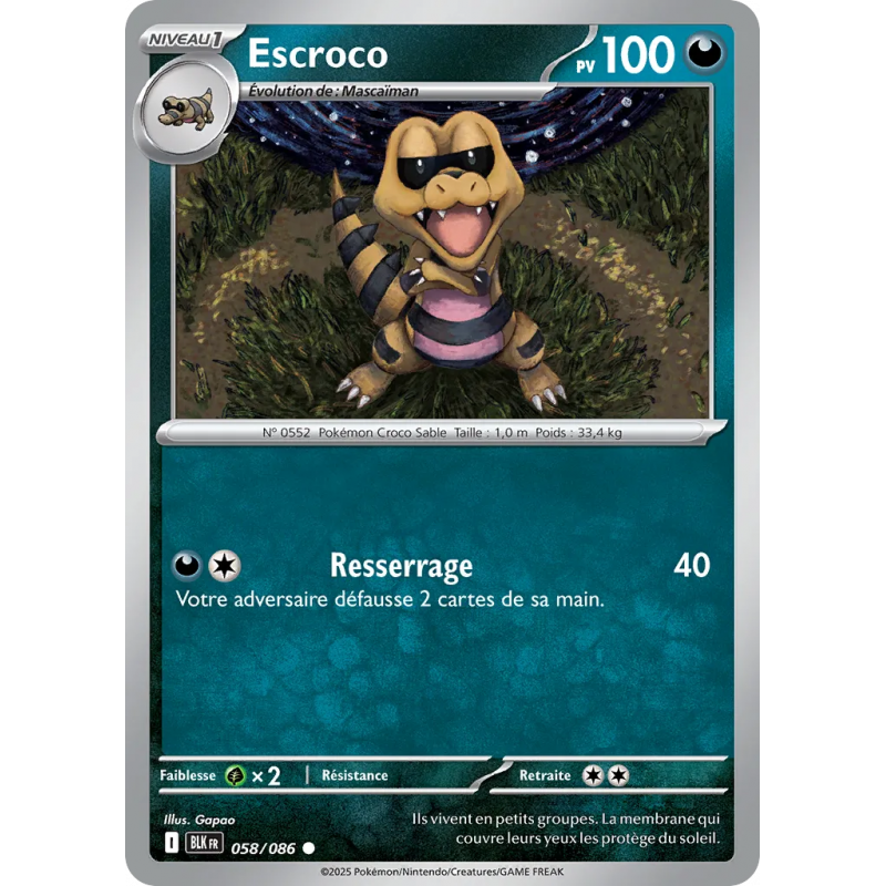 Escroco 058/86