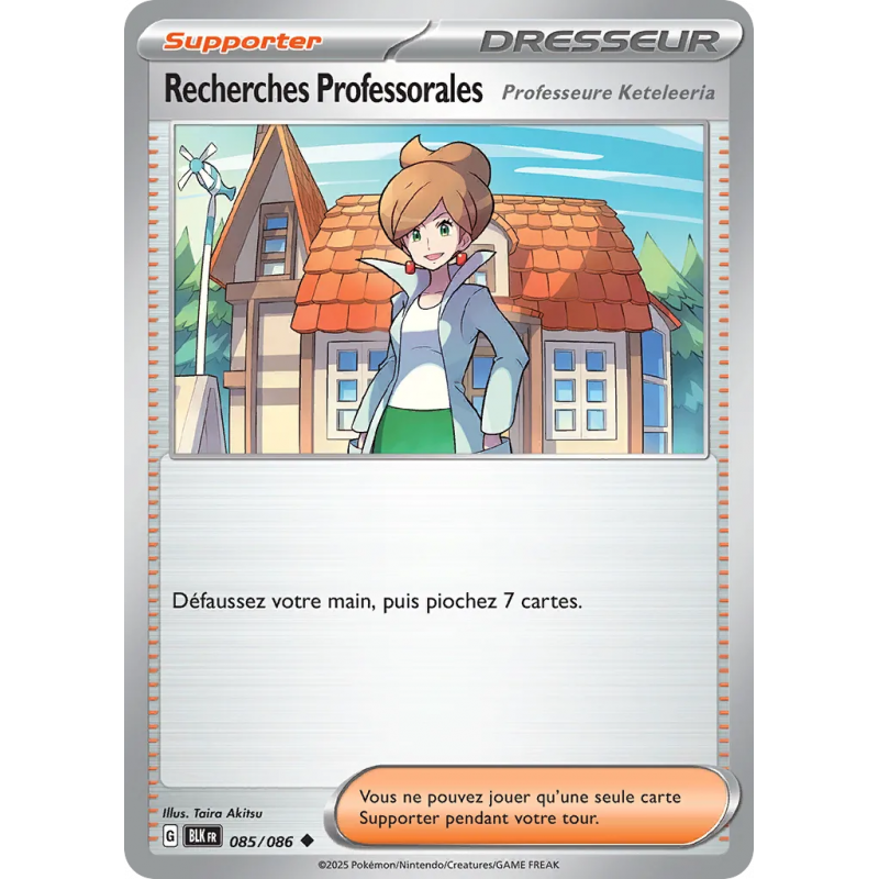 Recherches Professorales 085/86
