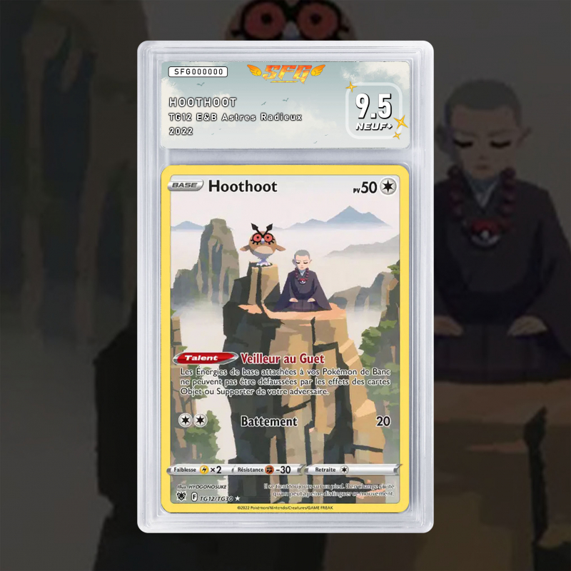 Gradation Hoothoot TG12/TG30 Full Art | SFG Grading