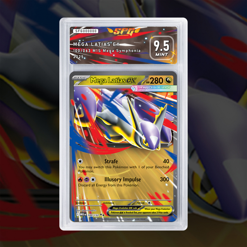 Gradation Mega Latias Ex 100/132 Full Art | SFG Grading