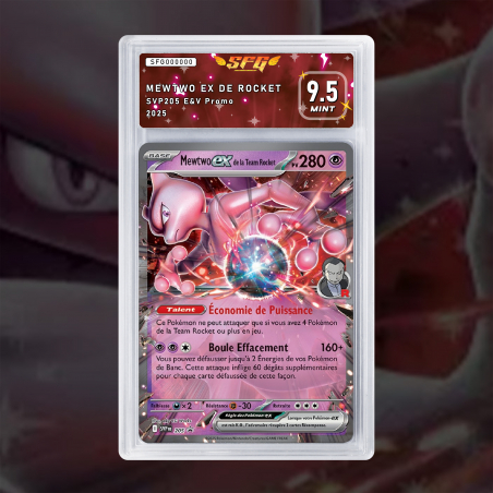 [FULL ART] MEWTWO EX DE LA TEAM ROCKET SVP205