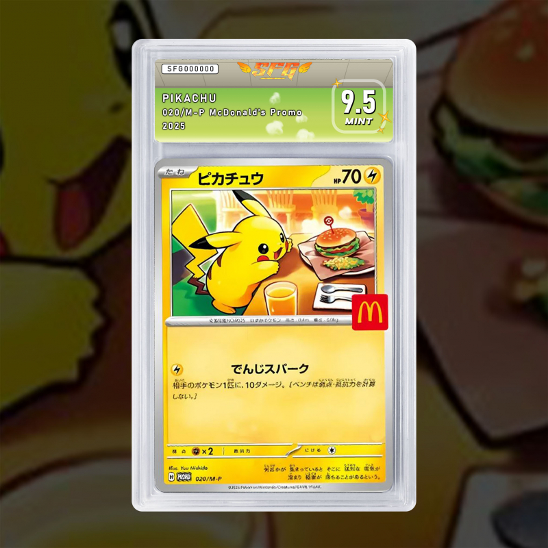 [FULL ART] PIKACHU 020/M-P MCDONALD'S PROMO
