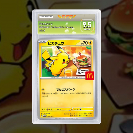 [FULL ART] PIKACHU 020/M-P MCDONALD'S PROMO