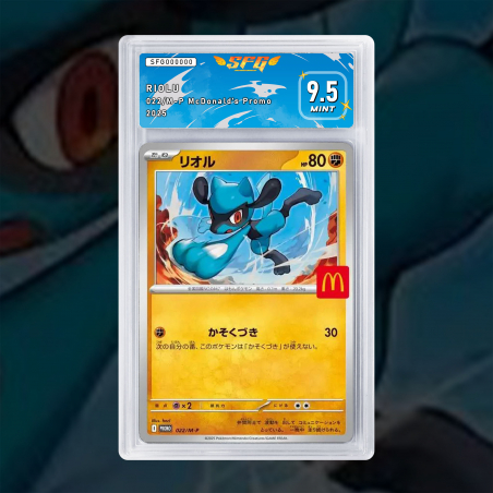 [FULL ART] RIOLU 022/M-P MCDONALD'S PROMO