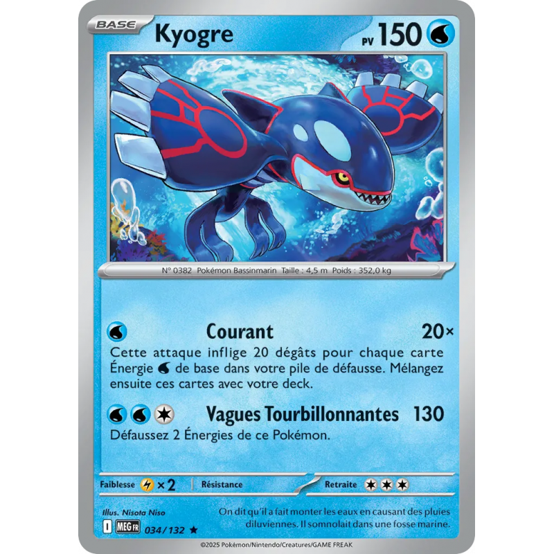 Kyogre 034/132