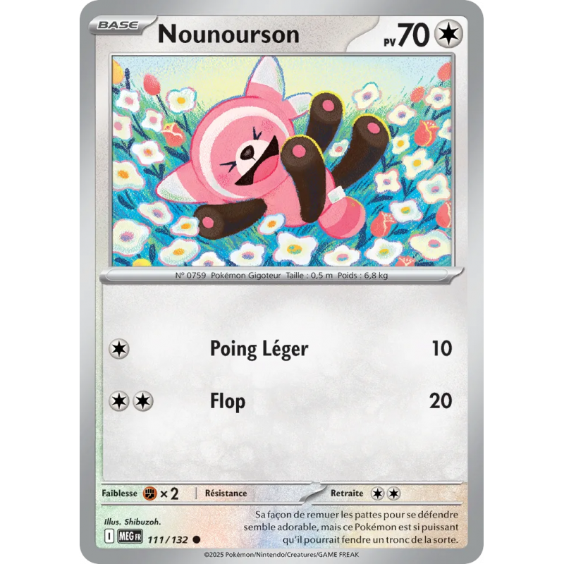 Nounourson 111/132