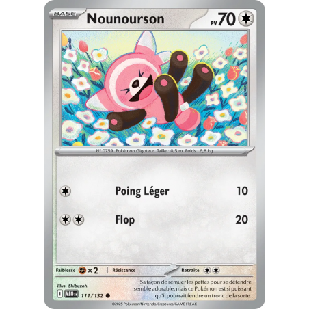 Nounourson 111/132