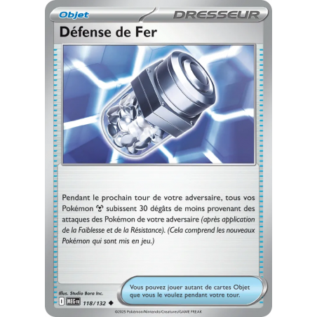 Défense de Fer 118/132