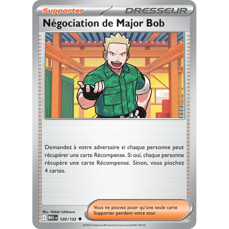 Négociation de Major Bob 120/132