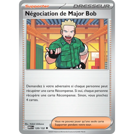 Négociation de Major Bob 120/132