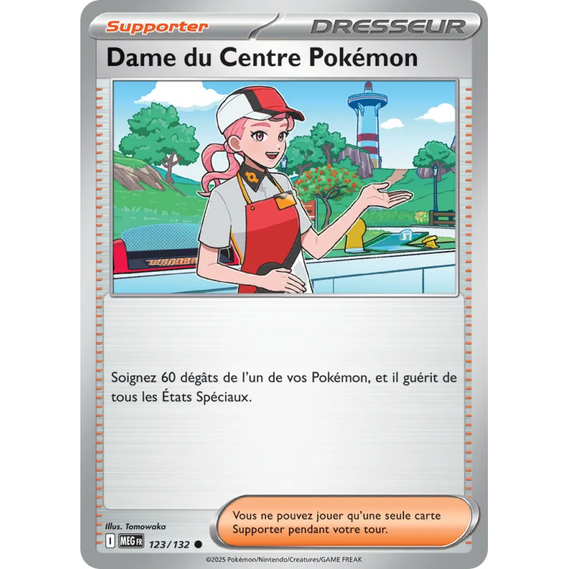 Dame du Centre Pokémon 123/132