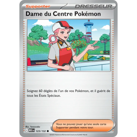 Dame du Centre Pokémon 123/132
