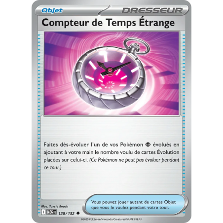 Compteur de Temps Étrange 128/132