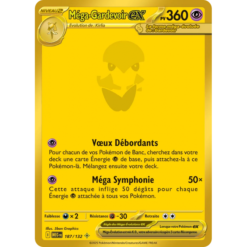 Méga-Gardevoir ex 187/132