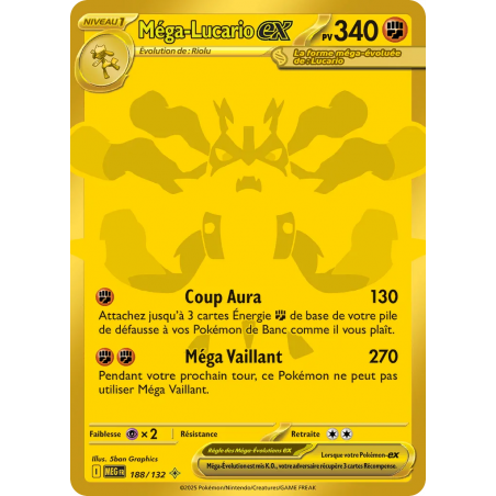 Méga-Lucario ex 188/132