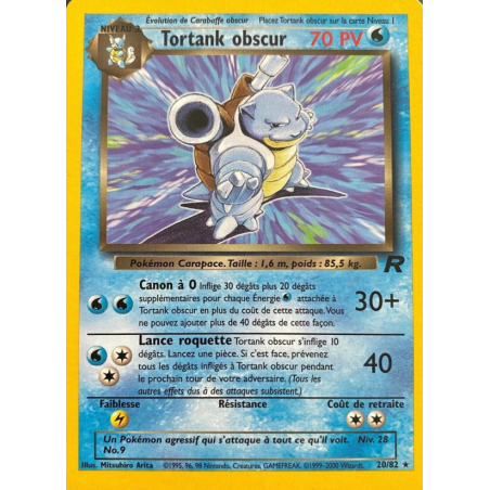 Tortank obscur 20/82