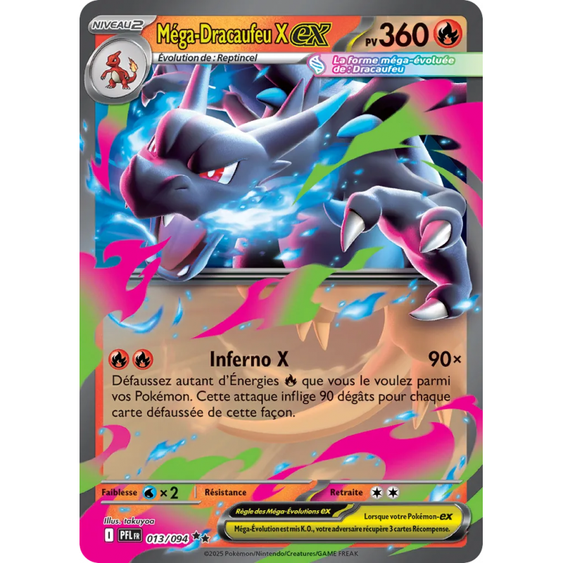 Méga-Dracaufeu X ex 013/94
