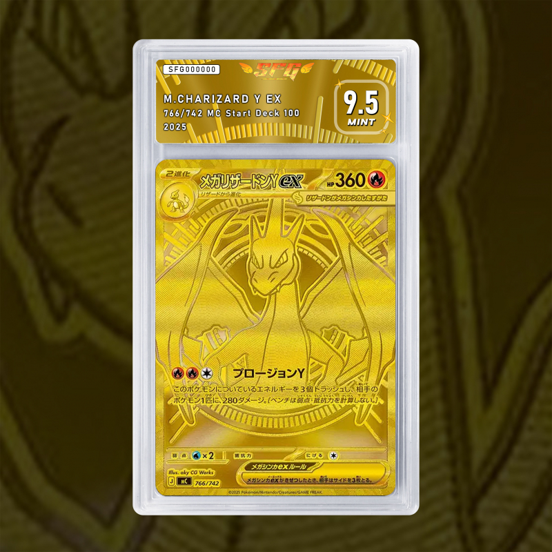 Gradation Mega Dracaufeu Y Ex 294/217 Full Art | SFG Grading