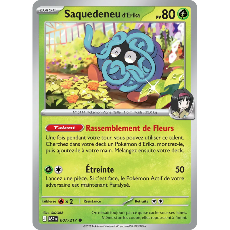 Saquedeneu d'Erika 007/217