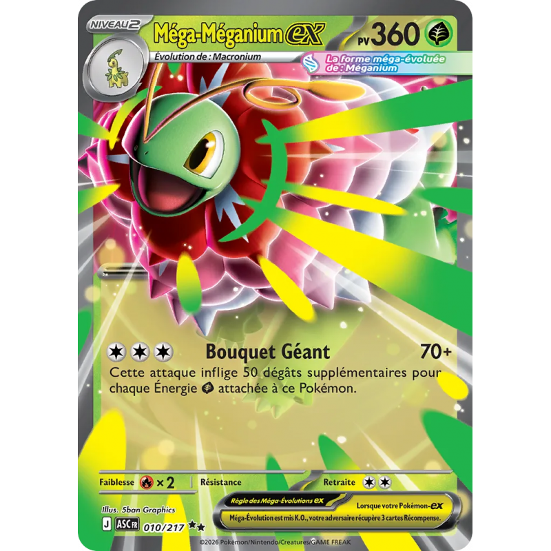 Méga-Méganium ex 010/217