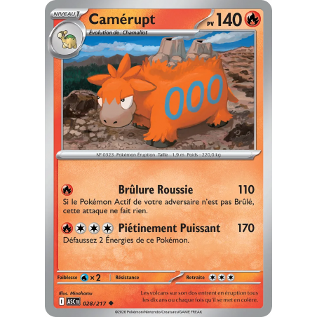 Camérupt 028/217