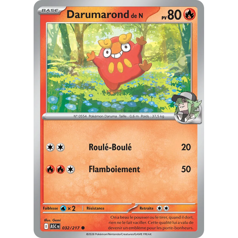 Darumarond de N 032/217