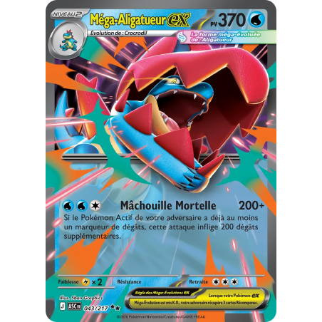 Méga-Aligatueur ex 043/217