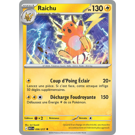 Raichu 056/217