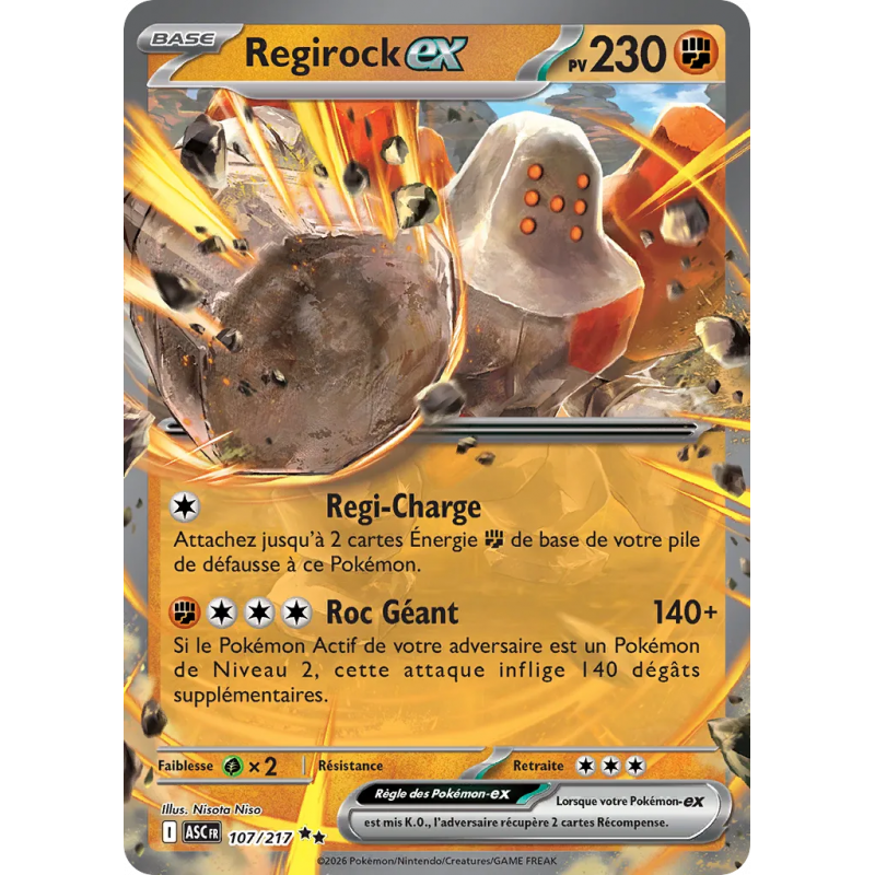 Regirock ex 107/217