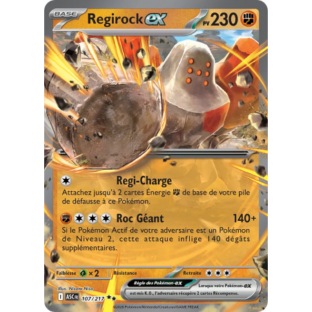 Regirock ex 107/217