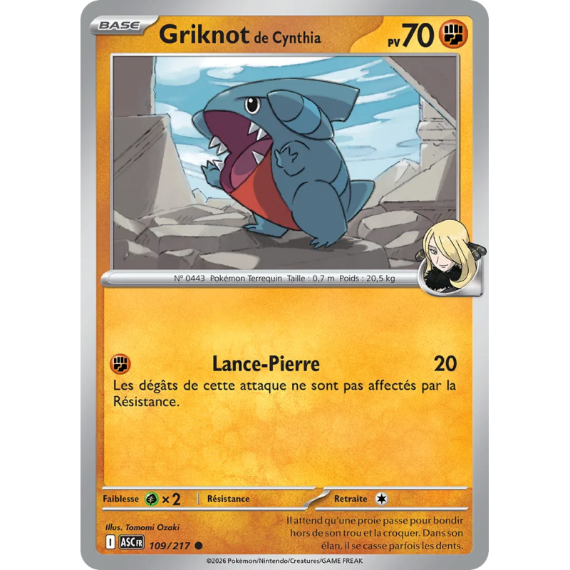 Griknot de Cynthia 109/217