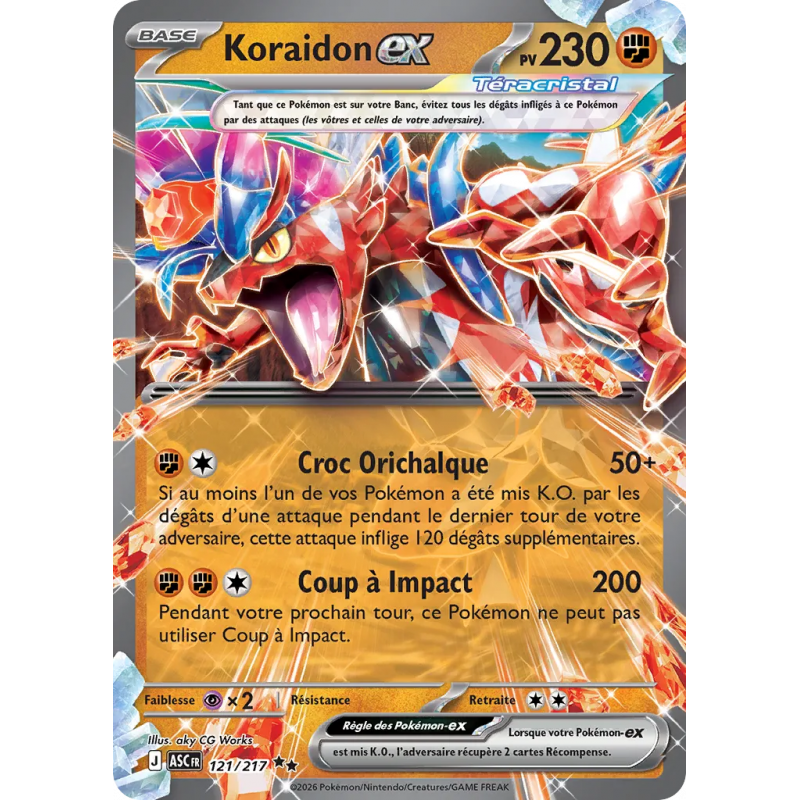 Koraidon ex 121/217