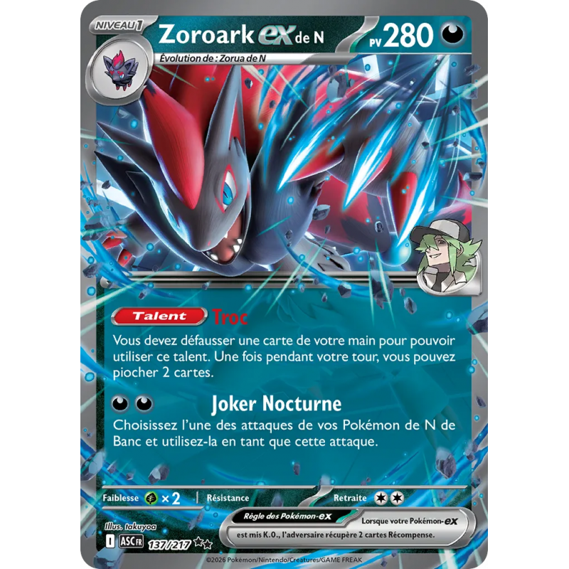 Zoroark ex de N 137/217
