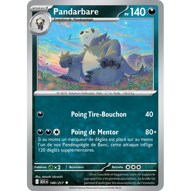 Pandarbare 140/217