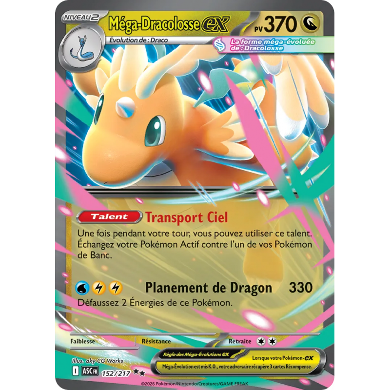 Méga-Dracolosse ex 152/217