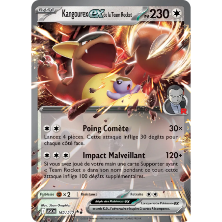 Kangourex ex de la Team Rocket 162/217
