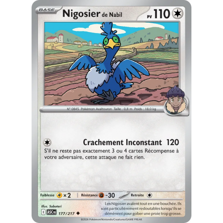 Nigosier de Nabil 177/217