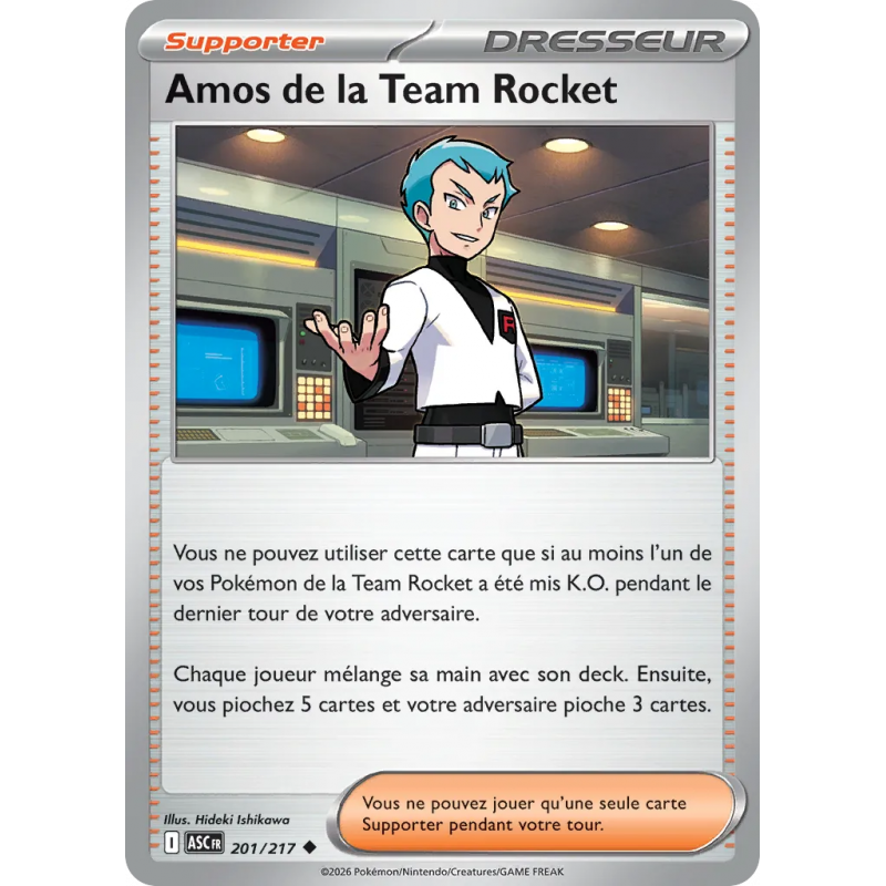 Amos de la Team Rocket 201/217